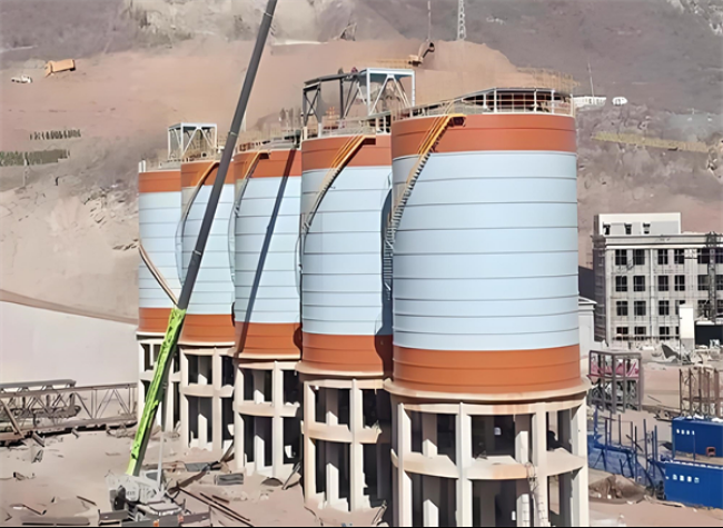 醴陵高架钢板仓